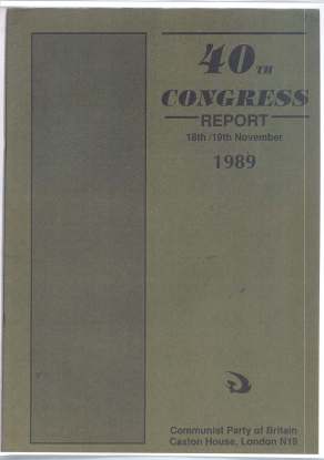 1989 40th congress