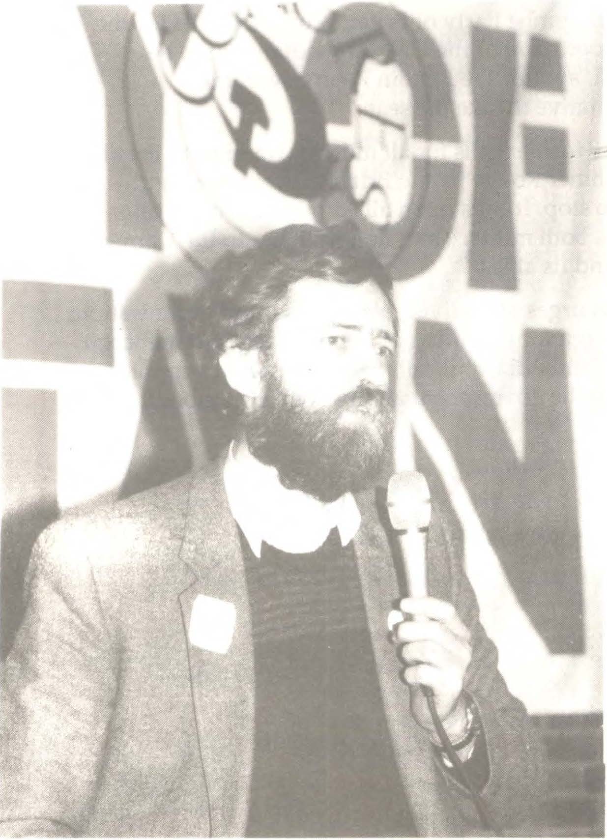 Jeremy Corbyn MP welcoming the delegates to his consistency